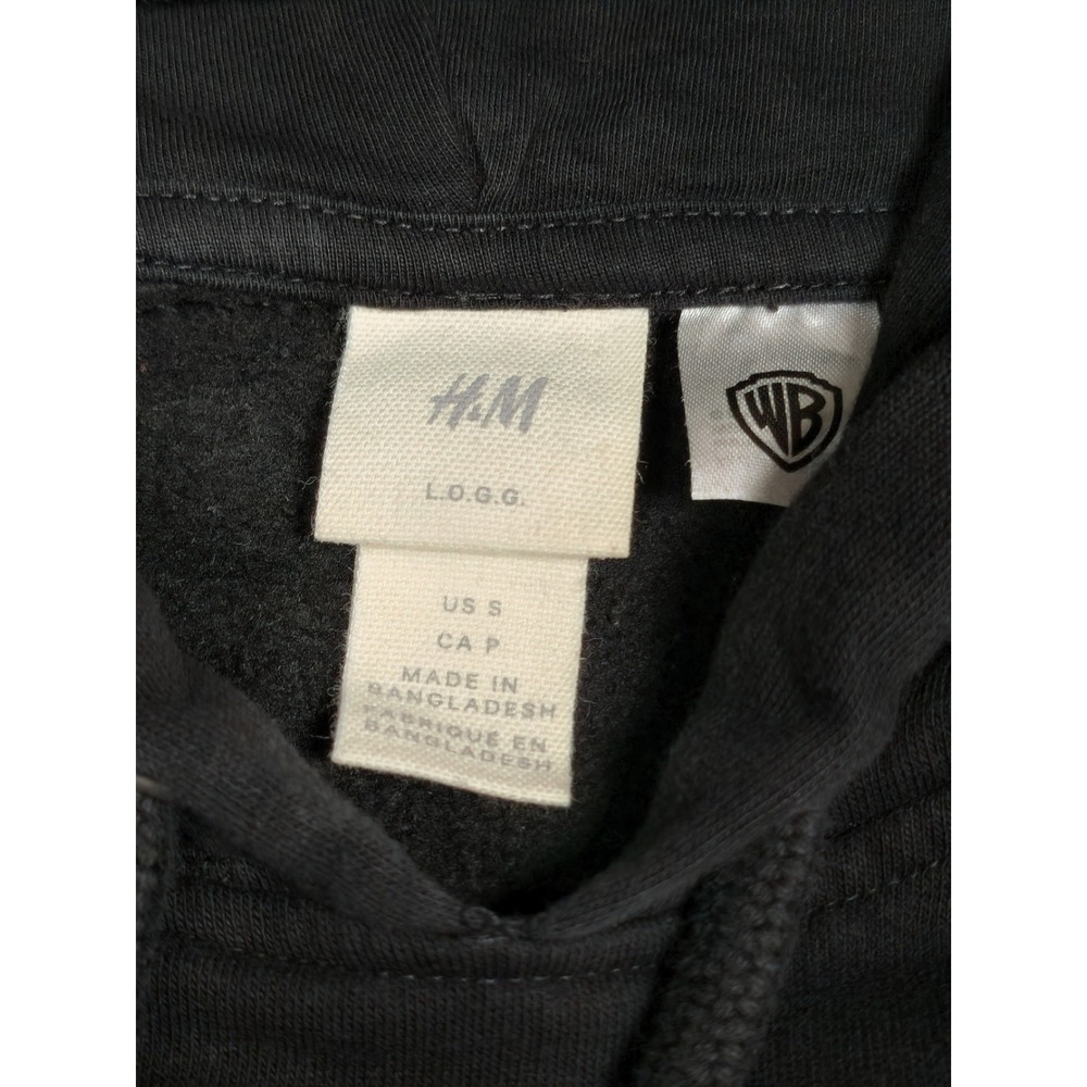 H&M F.R.I.E.N.D.S Black Hoodie Size S - Picture 2 of 7